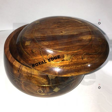 Shaving Wooden Bowl